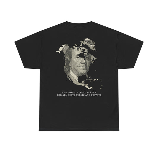 Unisex 100 dollar printed T-shirt